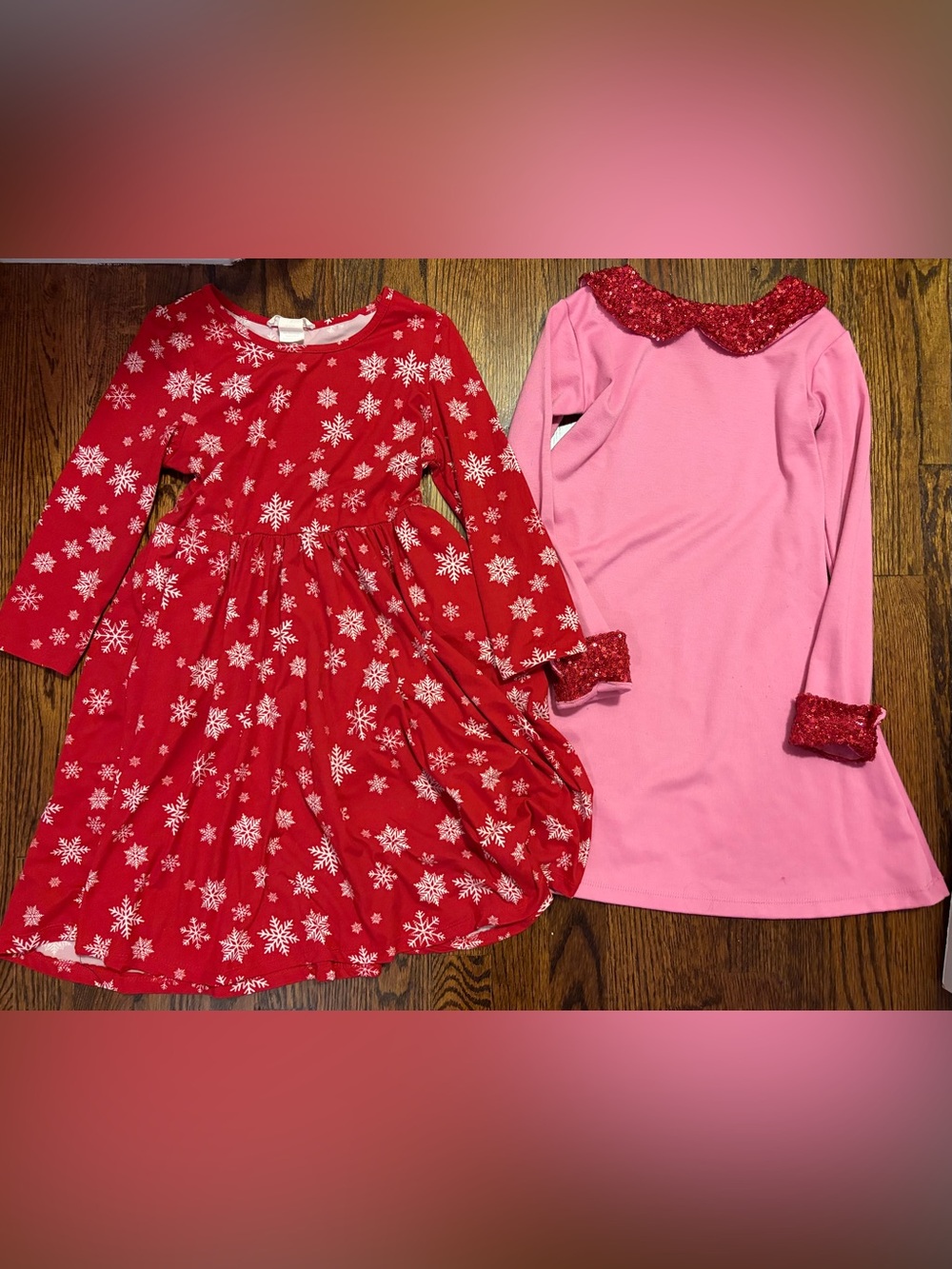 GIRLS HOLIDAY DRESS BUNDLE—2 DRESSES